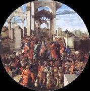 Sandro Botticelli Adoration of the Kings Germany oil painting artist